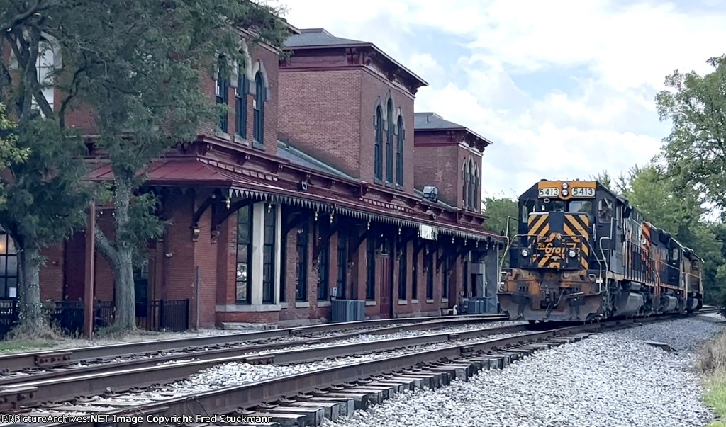 Beautiful 1875 depot. 